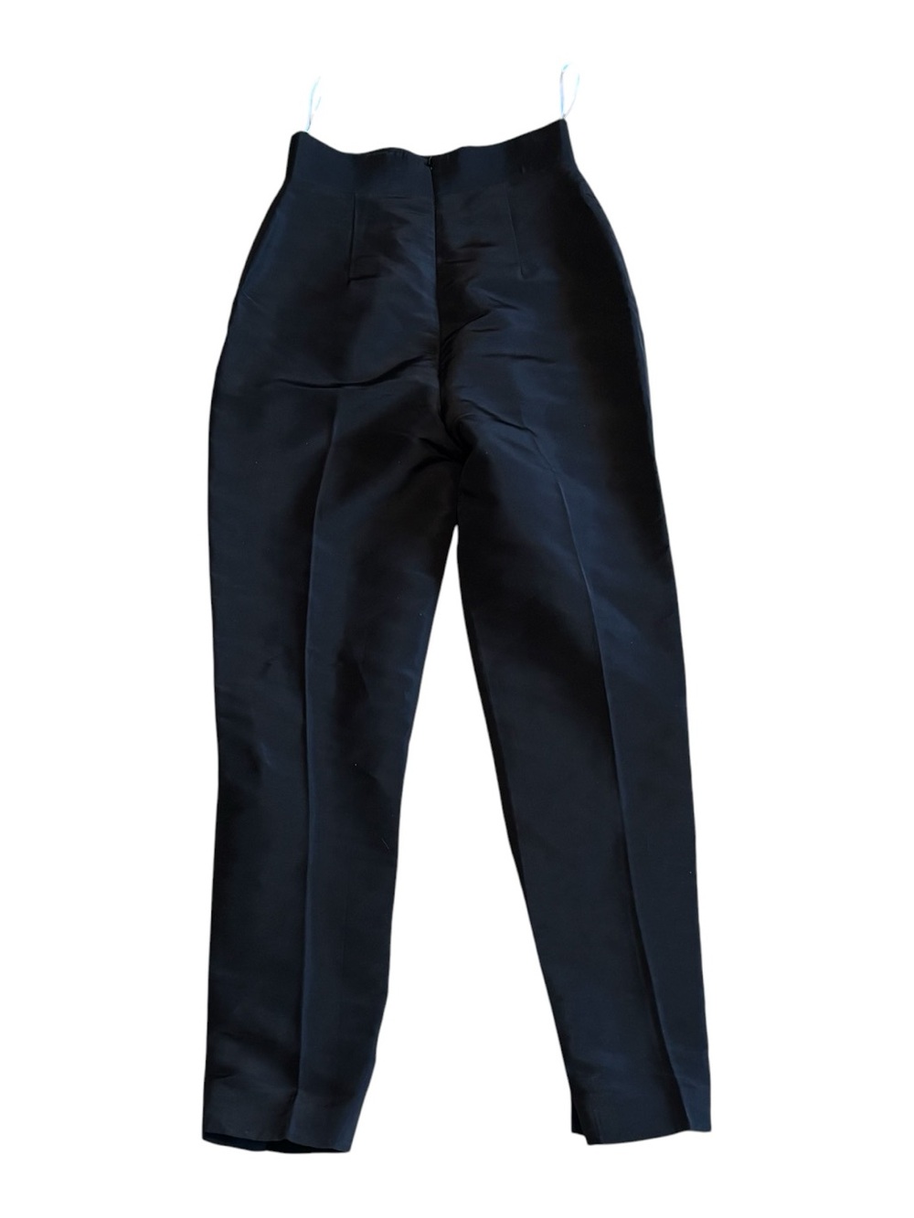 Alexia Maria Silk Cigerette Pants Women’s Size 2 In Black - Picture 6 of 6